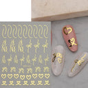 Shimmer 3D Nail Stickers For DIY Nails