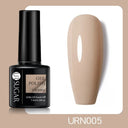 Shiny Pink Red Gel Nail Polish Reflective Long-Lasting Glamour