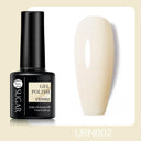 Shiny Pink Red Gel Nail Polish Reflective Long-Lasting Glamour