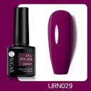 Shiny Pink Red Gel Nail Polish Reflective Long-Lasting Glamour