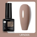 Shiny Pink Red Gel Nail Polish Reflective Long-Lasting Glamour