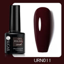 Shiny Pink Red Gel Nail Polish Reflective Long-Lasting Glamour