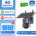 Dual-Lens Solar Security Camera for Homes