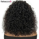 Natural Look Wig for Events Curly Bob