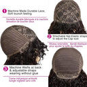 Natural Look Wig for Events Curly Bob