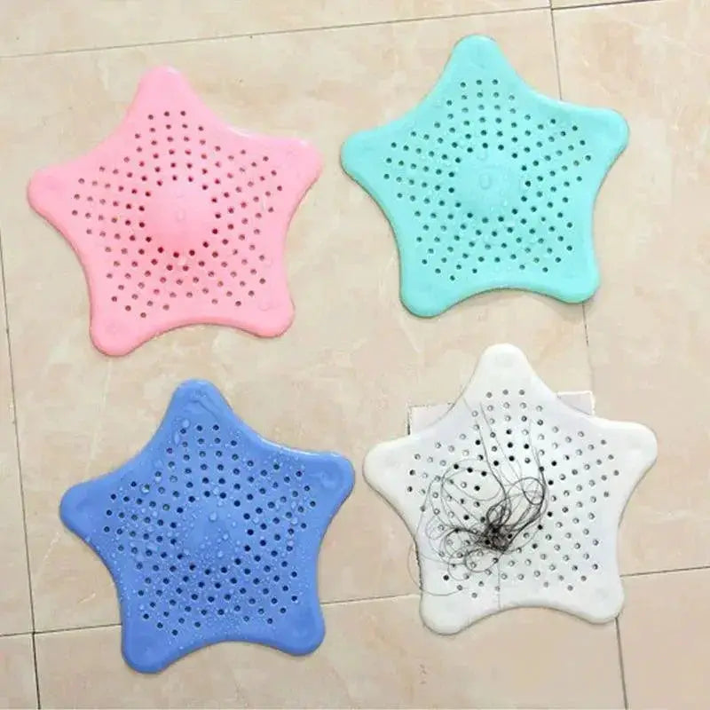 Shower Drain Silicone Filter Hair Stopper Kitchen Strainer
