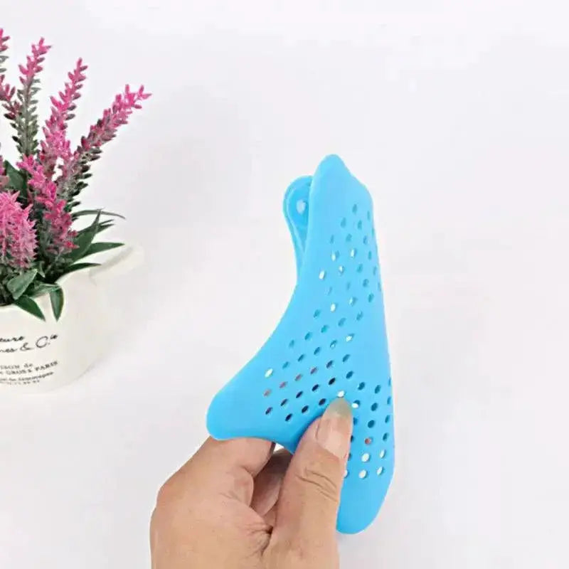 Shower Drain Silicone Filter Hair Stopper Kitchen Strainer