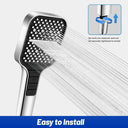Luxe Rainfall Shower Head High Pressure Water Saving