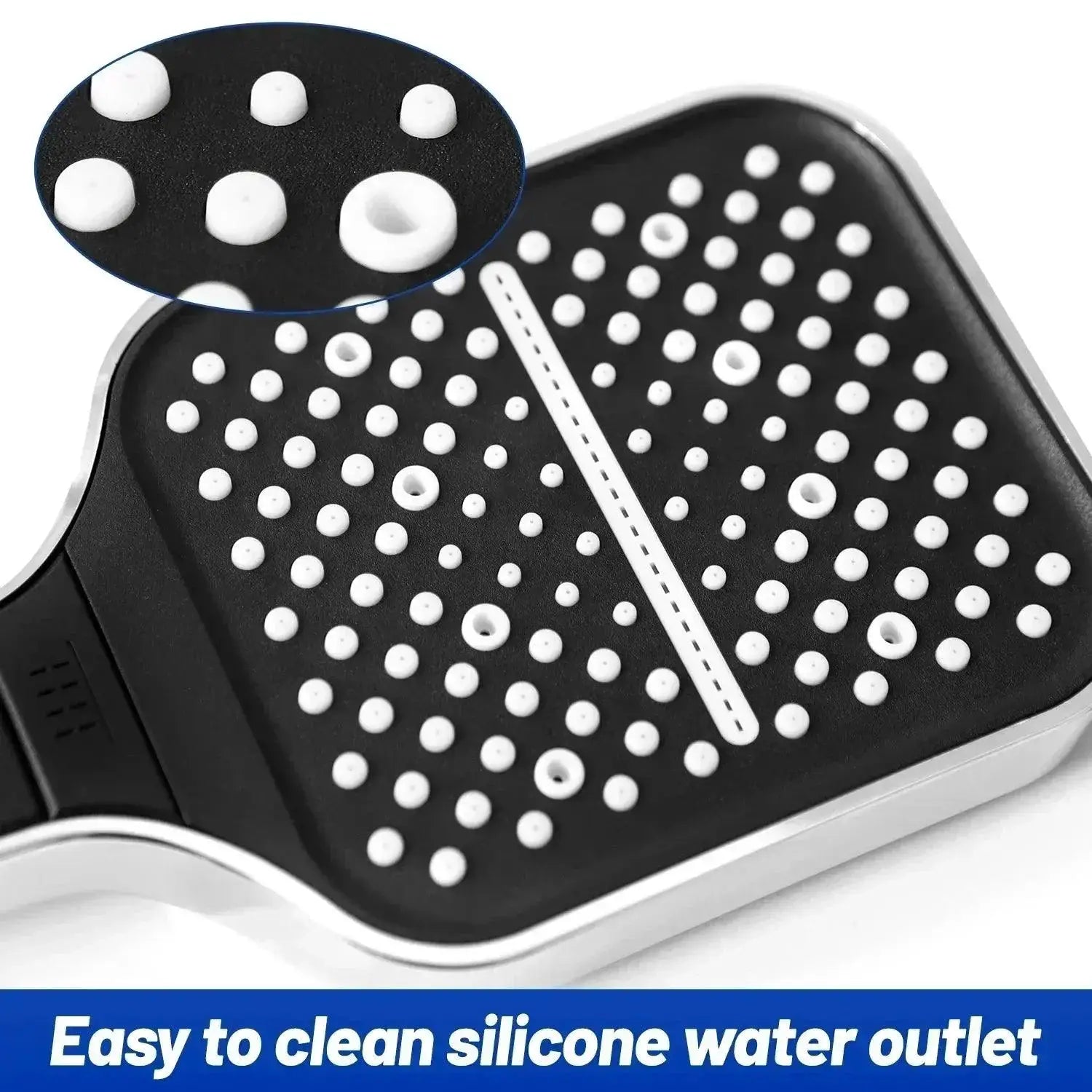 Luxe Rainfall Shower Head High Pressure Water Saving