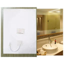 Shower Mirror Anti-Fog Film with Electronic Heating Clear Waterproof Protection
