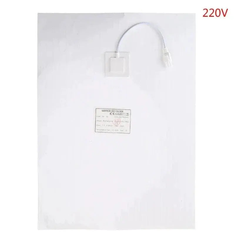 Shower Mirror Anti - Fog Film With Electronic Heating