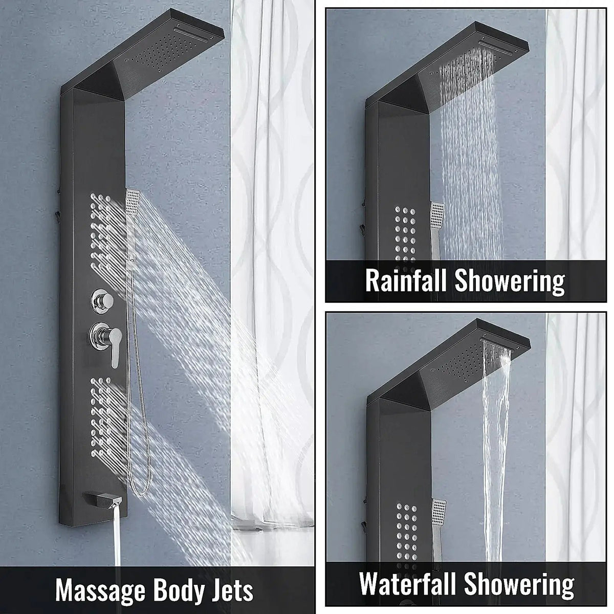 Shower Panel System for Home Spa Jets — product view 16