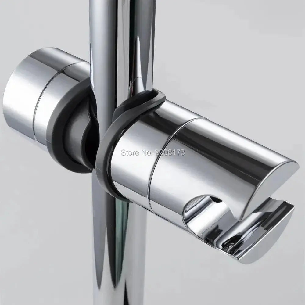 Shower Slide Holder Adjustable Plastic Bracket Accessories