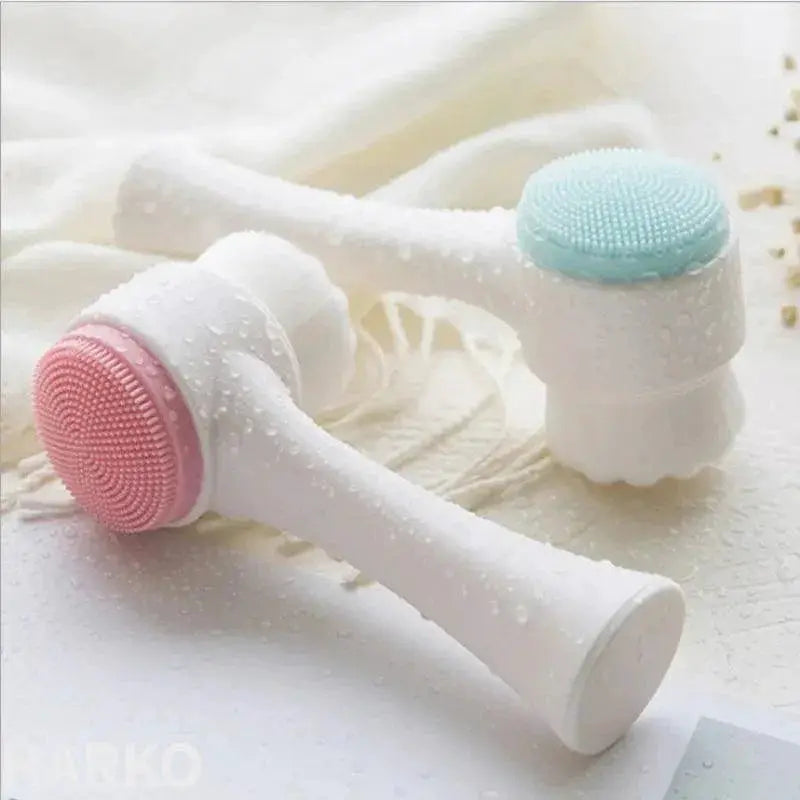 Silica Gel Dual Sided Cleanser For Blackhead Exfoliation