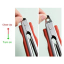 Silicone BBQ Tongs with Stainless Steel Grip for Grilling