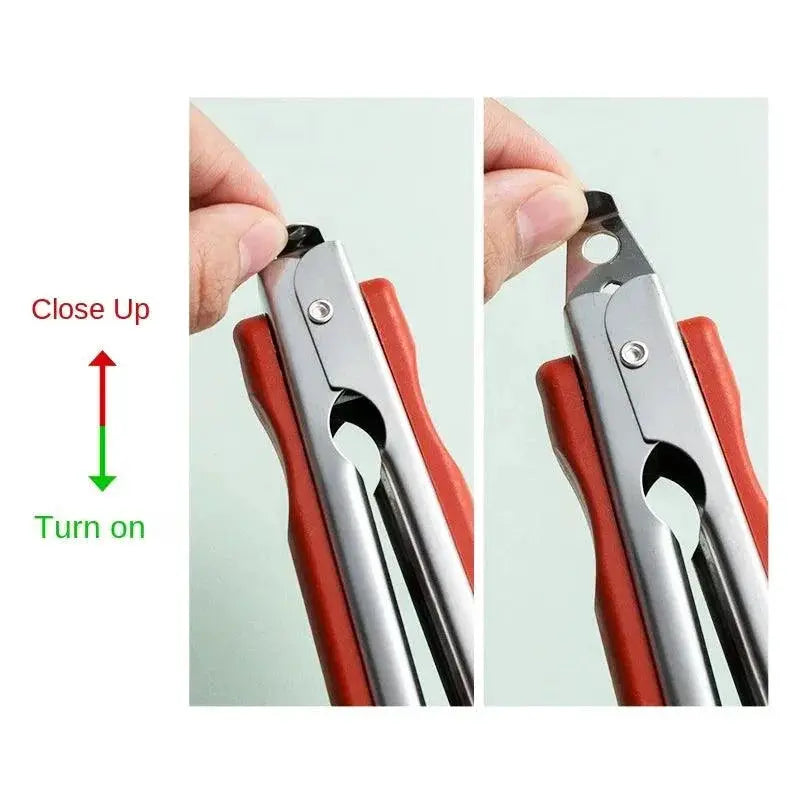 Silicone BBQ Tongs With Stainless Steel Grip For Grilling
