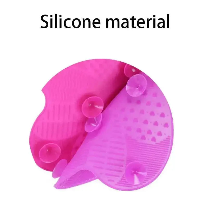 Silicone Brush Cleaner Pad for Gentle Makeup Tool Care