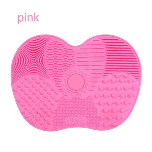 Silicone Brush Cleaner Pad for Gentle Makeup Tool Care