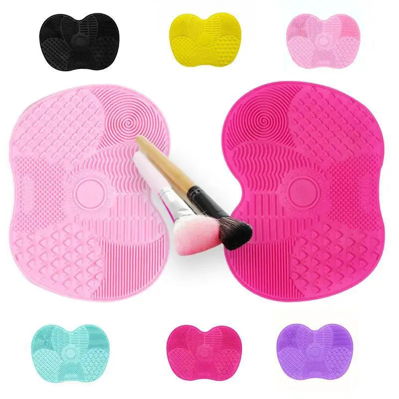 Silicone Brush Cleaner Pad for Gentle Makeup Tool Care