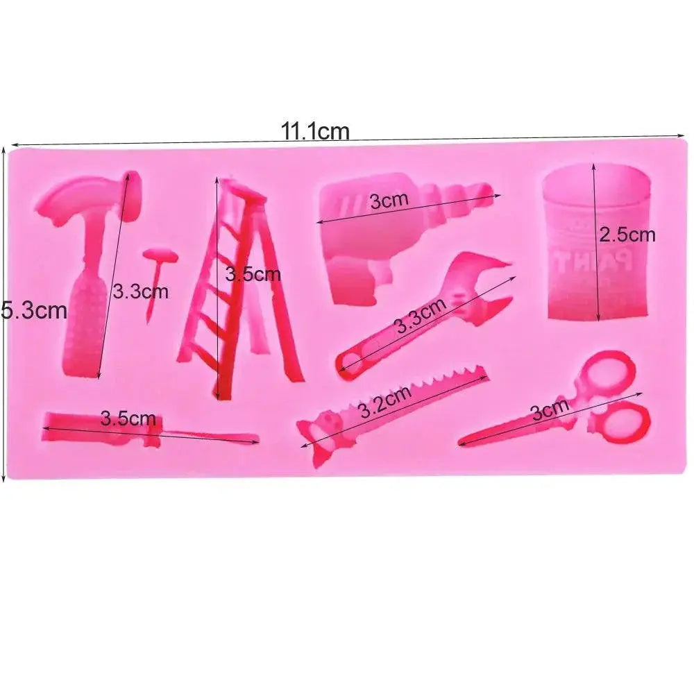 Silicone Cake Mold Fondant Soap Chocolate Eco Friendly Tool