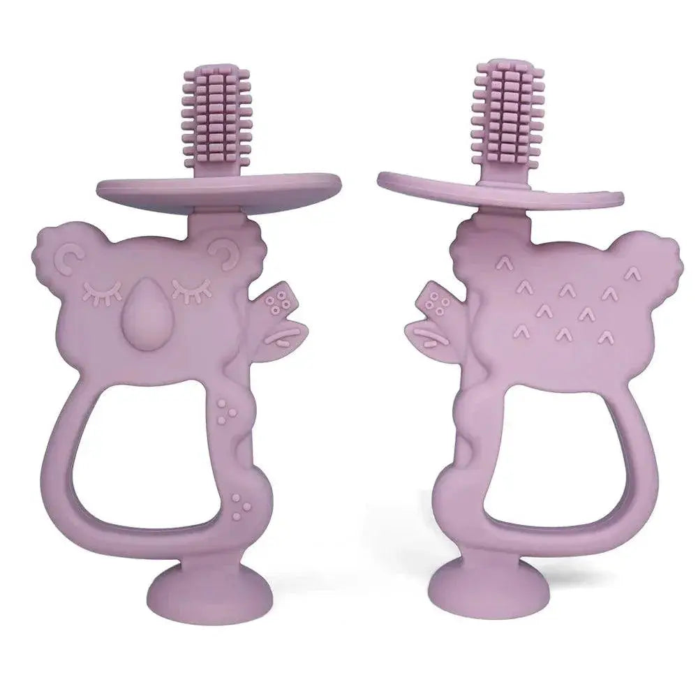 Silicone Cartoon Animal Teething Toy For Babies DIY Teether