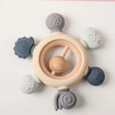 Silicone Cartoon Animal Teething Toy For Babies DIY Teether