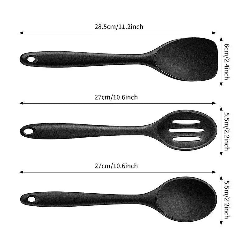 Silicone Cooking Spoon Heat Resistant Nonstick Utensil
