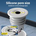 Silicone Drain Sealing Ring Efficient Anti-Odor Shower Kit