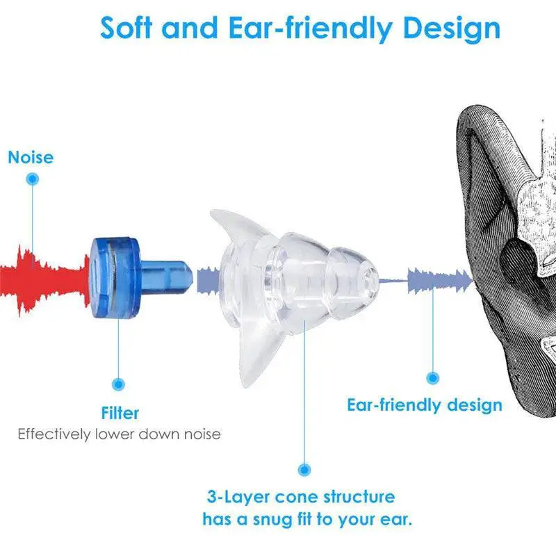 Silicone Earplugs for Ultimate Noise Protection at Concerts