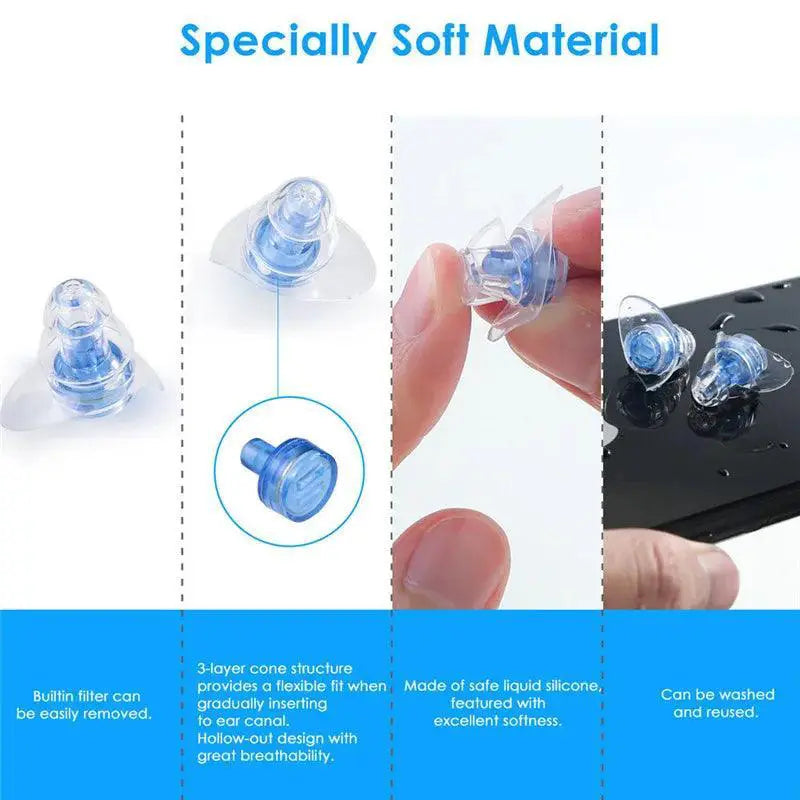 Silicone Earplugs for Ultimate Noise Protection at Concerts