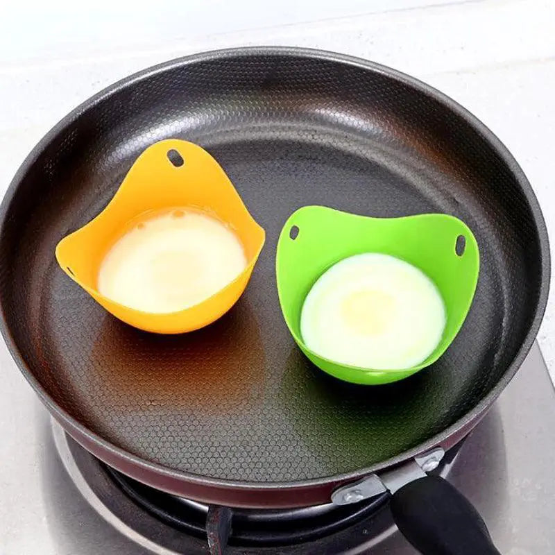 Silicone Egg Poacher Molds For Healthy Breakfast Cooking