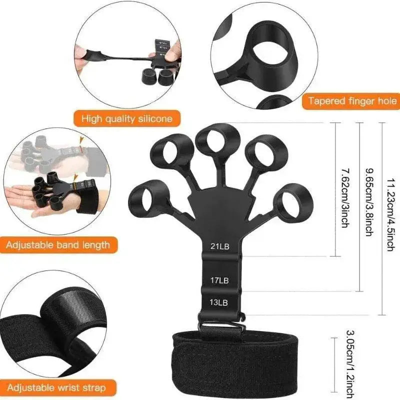 Silicone Finger Grip Strength Trainer For Better Dexterity