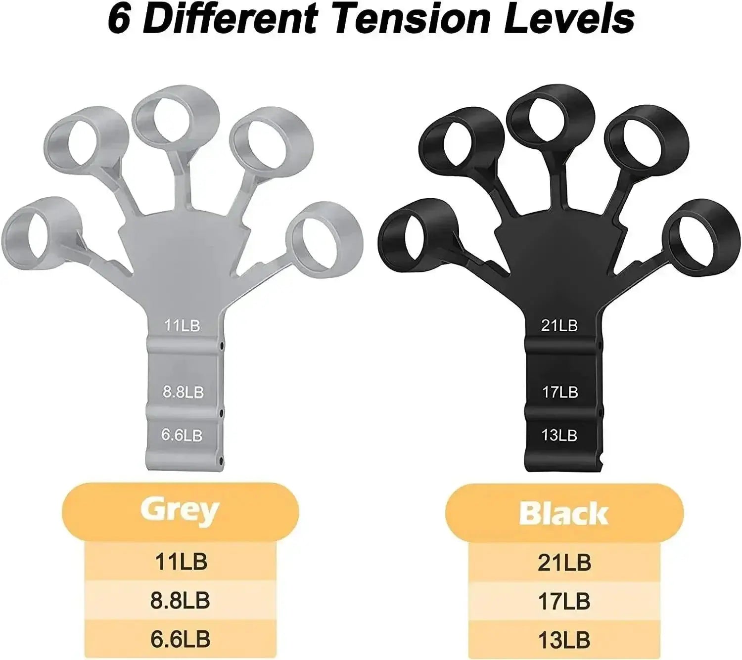 Silicone Finger Grip Strength Trainer For Better Dexterity