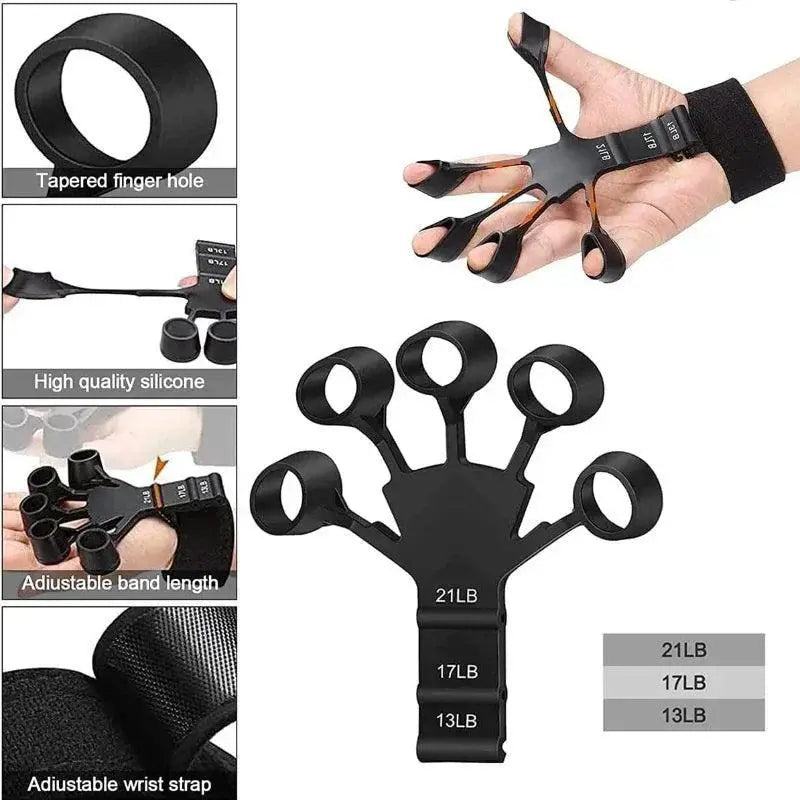 Silicone Finger Grip Strength Trainer For Better Dexterity