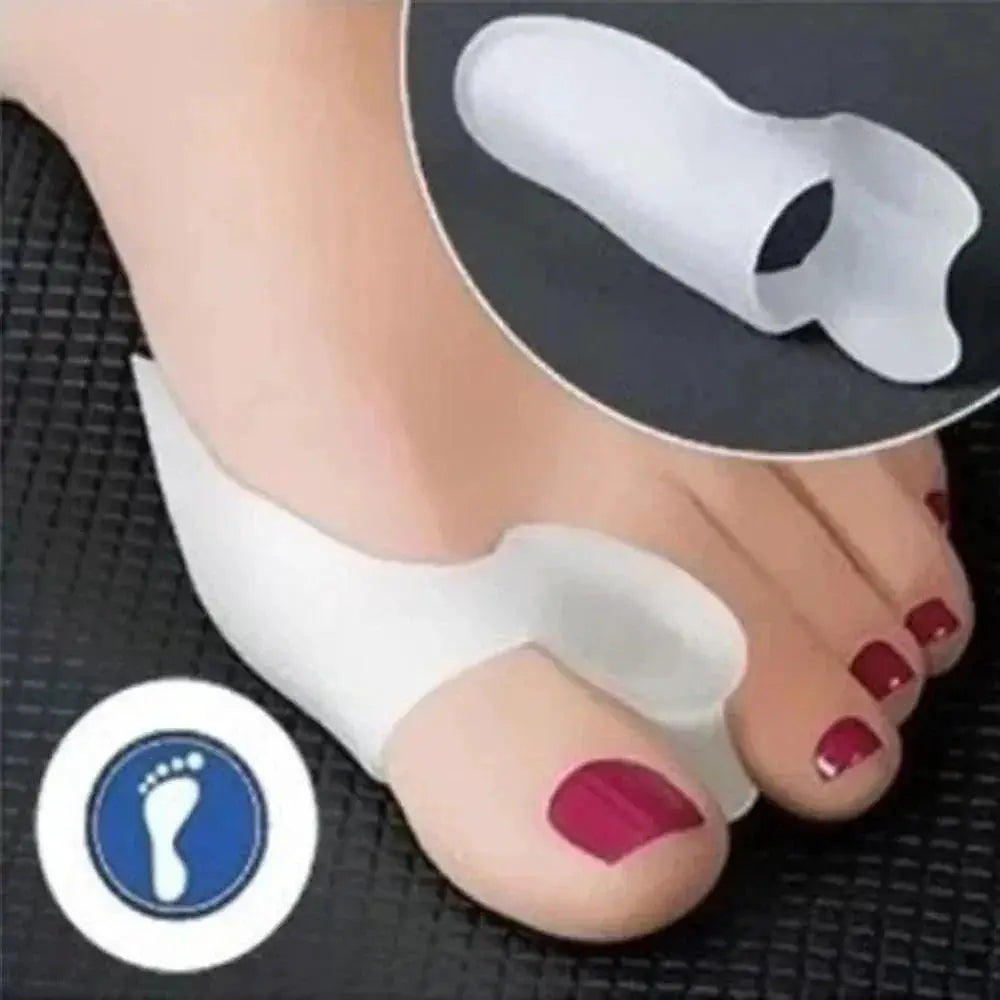 Silicone Gel Toe Corrector And Bunion Protector Set Pain
