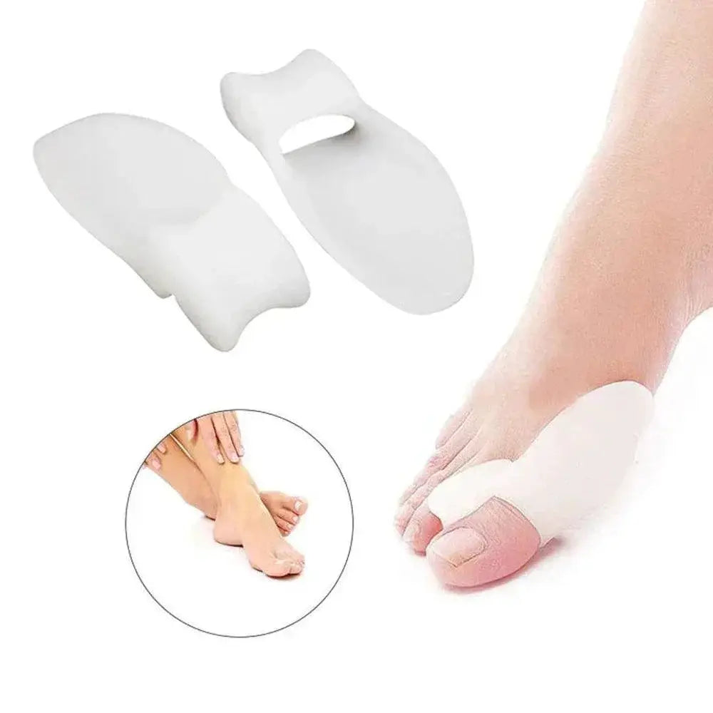 Silicone Gel Toe Corrector And Bunion Protector Set Pain