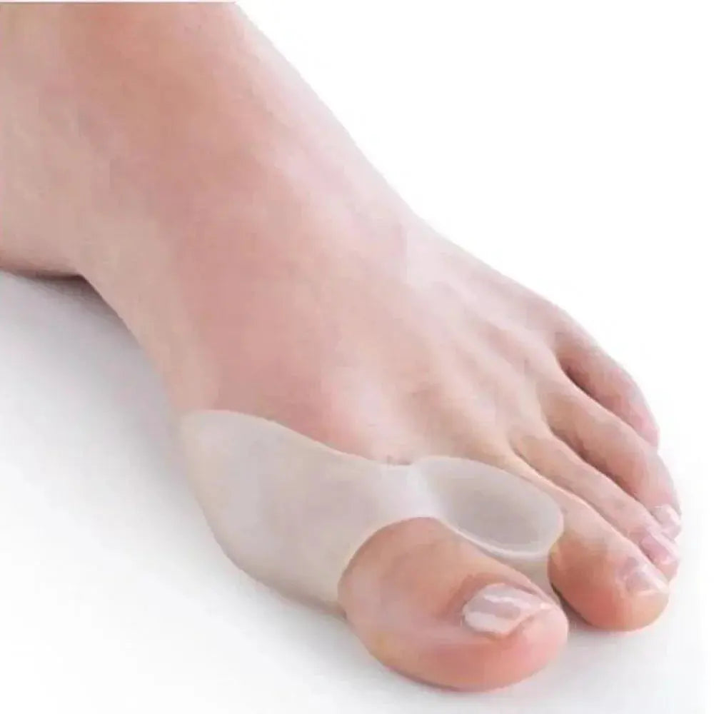 Silicone Gel Toe Corrector And Bunion Protector Set Pain