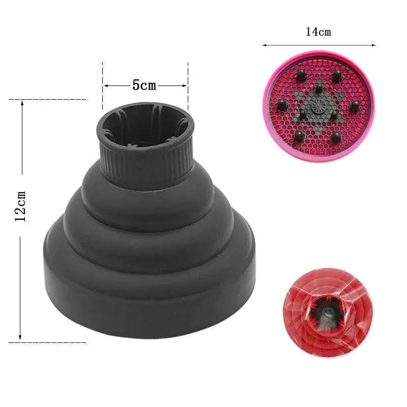 Heat-Protecting Hair Diffuser Drying — Purple 2