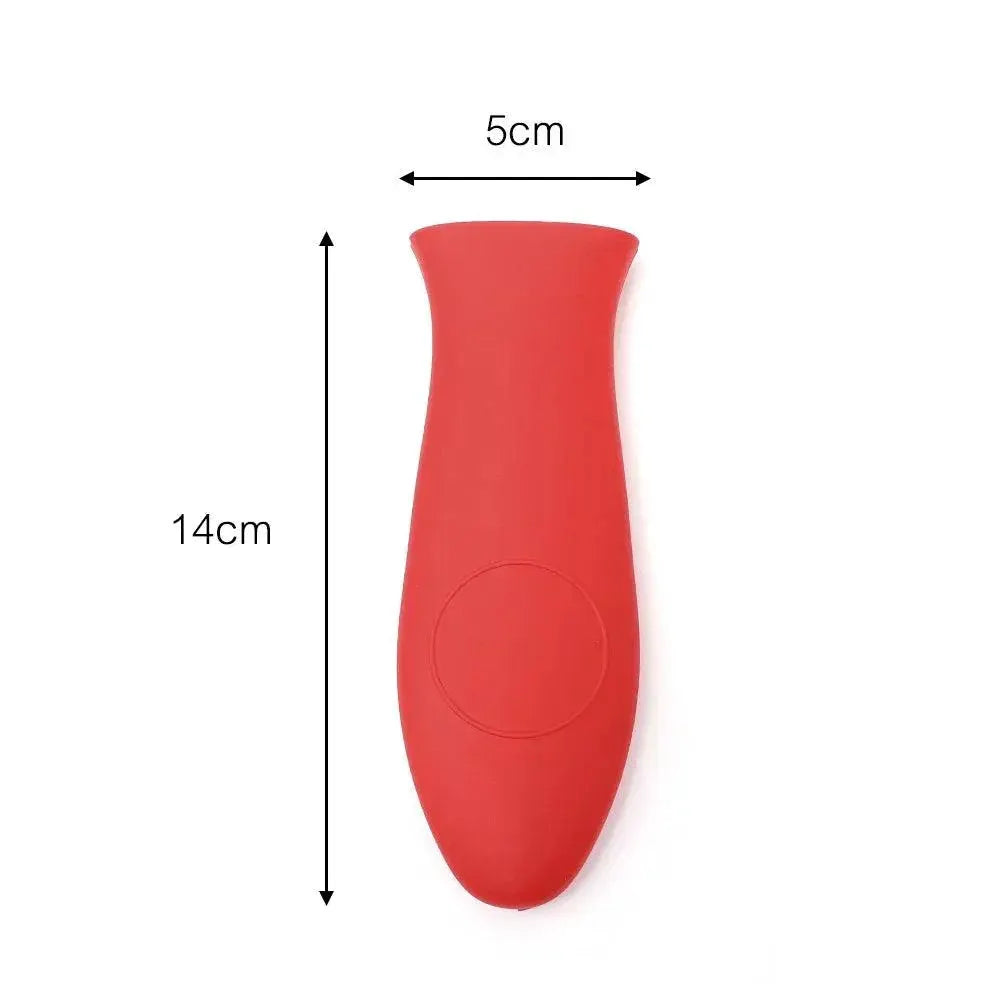 Silicone Insulated Pot Handle Cover Heat Resistant Non Slip