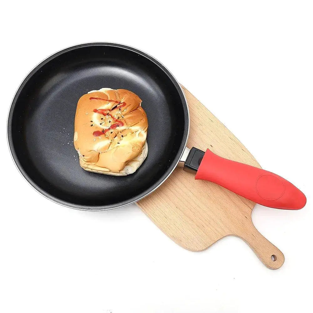 Silicone Insulated Pot Handle Cover Heat Resistant Non Slip