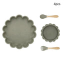 Non-Slip Silicone Toddler Dinnerware