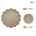 Non-Slip Silicone Toddler Dinnerware