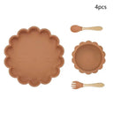 Non-Slip Silicone Toddler Dinnerware