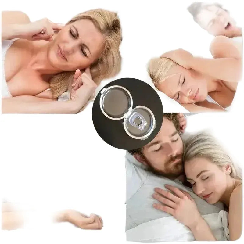Silicone Snore Device for Quiet Sleep — 4PCS With Box