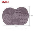 Silicone Makeup Brush Cleaner Mat Effortless Cleaning Solution