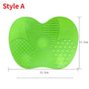 Silicone Makeup Brush Cleaner Mat Effortless Cleaning Solution