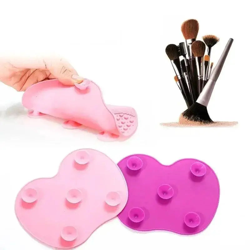 Silicone Makeup Brush Cleaner Mat for Effortless Cleaning