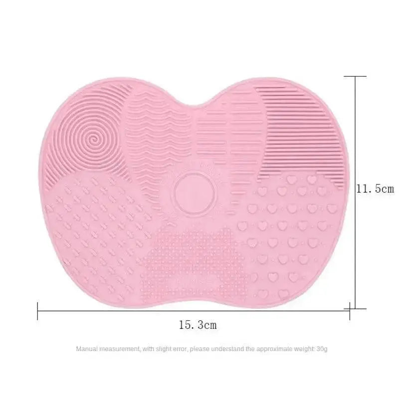 Silicone Makeup Brush Cleaner Mat for Effortless Cleaning