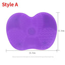 Silicone Makeup Brush Cleaner Mat Effortless Cleaning Solution