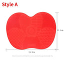 Silicone Makeup Brush Cleaner Mat Effortless Cleaning Solution